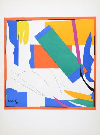 リトグラフ Matisse (After) - Souvenir d'Océanie, 1958