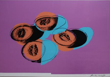 シルクスクリーン Warhol - Space Fruit: Cantaloupes II (FS II.198)