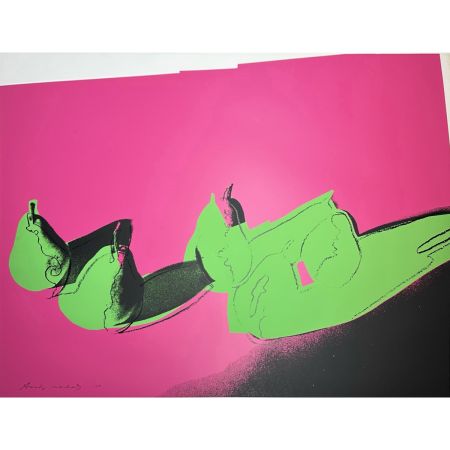 シルクスクリーン Warhol - Space Fruit: Pears (FS II.203)
