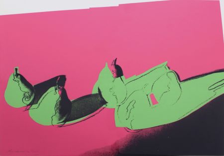 シルクスクリーン Warhol - Space Fruit: Pears (FS II.203)