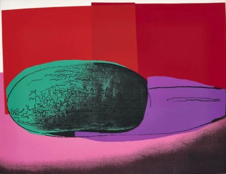 シルクスクリーン Warhol - Space Fruit: Watermelon