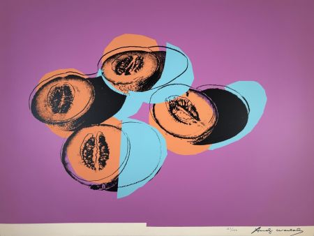 シルクスクリーン Warhol - Space Fruits: Cantaloupes II, II.198 from the Space Fruits: Still Lifes portfolio