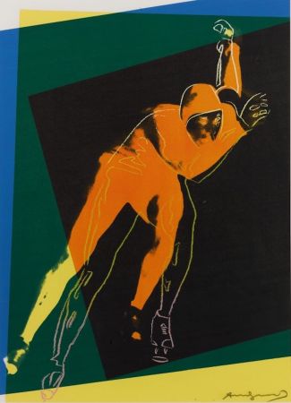シルクスクリーン Warhol - Speed Skater (FS II.303)