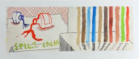 多数の Hockney - Spilt Ink with Tests
