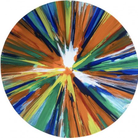 多数の Hirst - Spin Painting, Requiem at the Pinchuk Art Centre, Ukraine