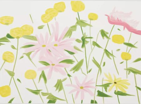 シルクスクリーン Katz - Spring Flowers