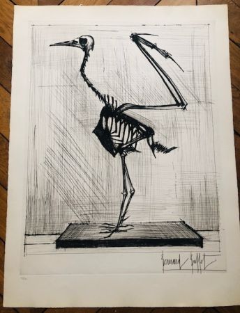 彫版 Buffet - Squelette d'oiseau