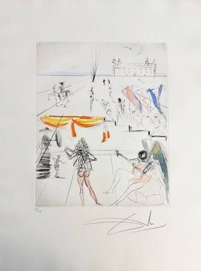 ポイントーセッシュ Dali - St Jacques de Compostelle (Santiago de Compostela)