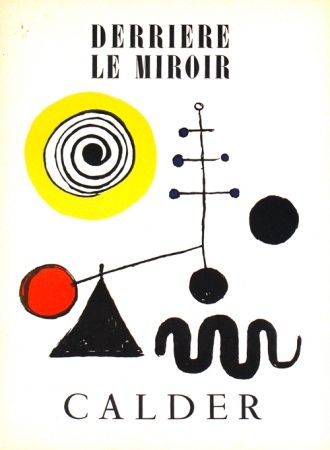 リトグラフ Calder -    Stabiles Derriere le Miroir