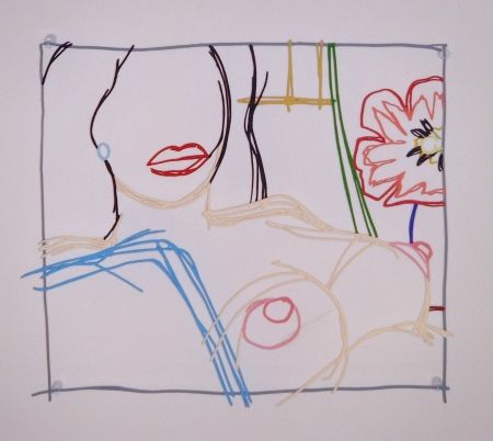 多数の Wesselmann - Steel Drawing: From Nude Painting
