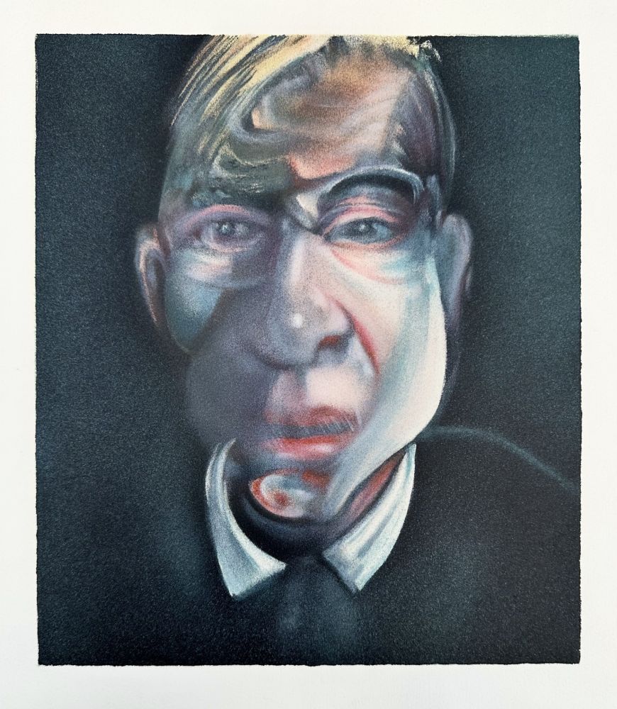 リトグラフ Bacon - Studies for a Self-portrait, centre panel