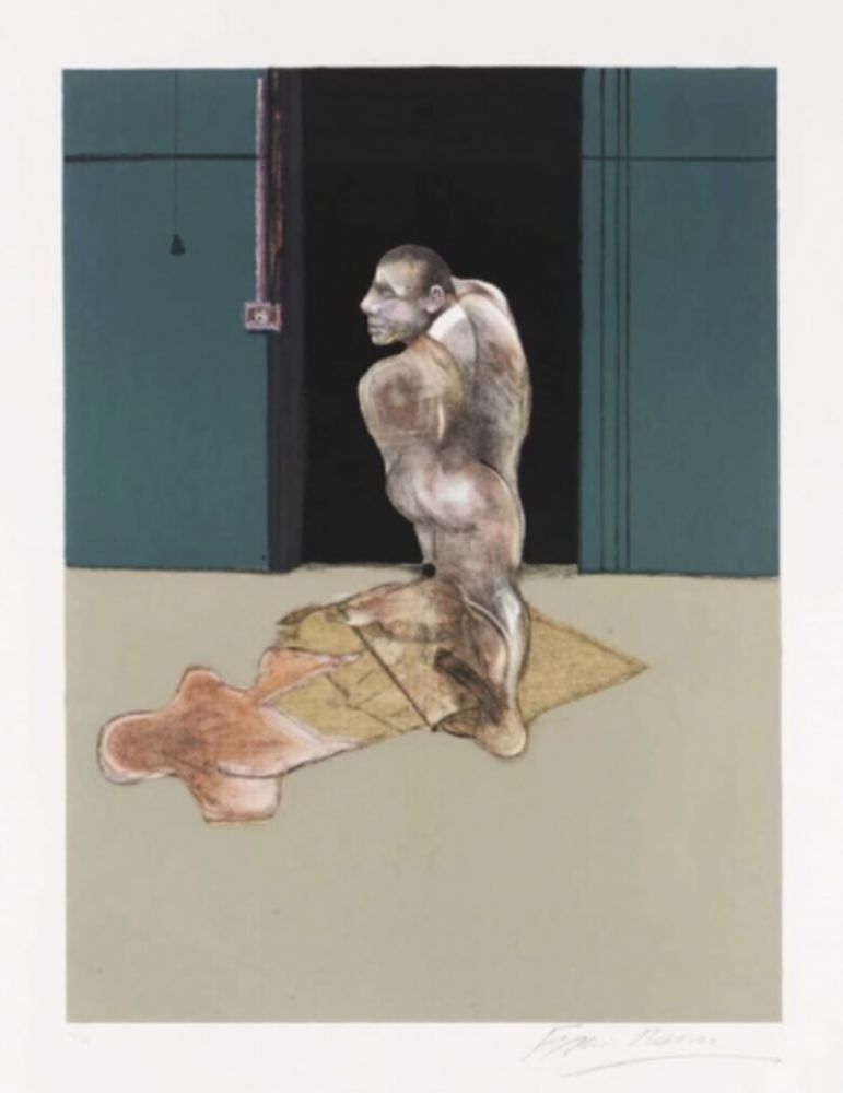 リトグラフ Bacon - Study for a portrait of John Edwards (s.9495)