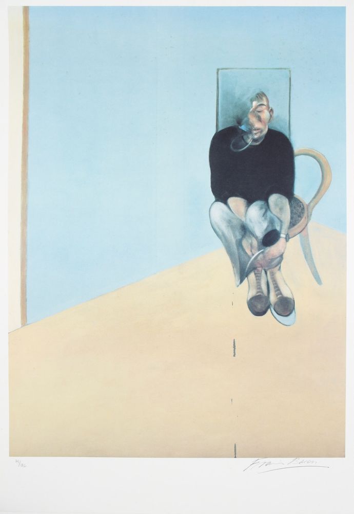 オフセット Bacon - Study for Selfportrait, 1984