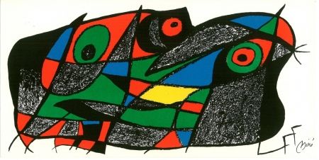 リトグラフ Miró - Suecia