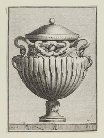 彫版 Petitot - Suite des vases tirée du cabinet de Monsieur...