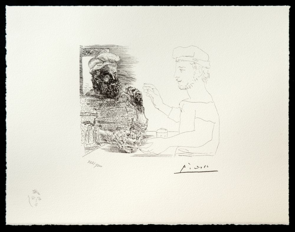 リトグラフ Picasso (After) - Suite Vollard