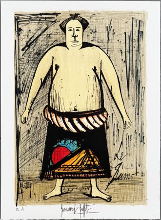 リトグラフ Buffet - Sumo