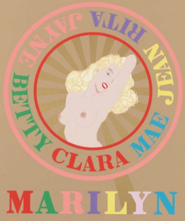 シルクスクリーン Indiana - Sunburst Marilyn