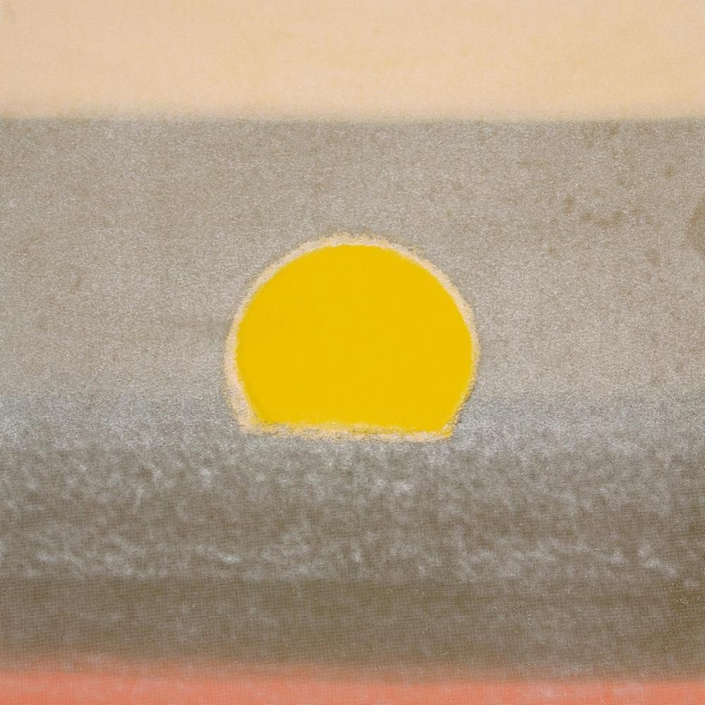 シルクスクリーン Warhol - Sunset (Yellow)