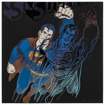 シルクスクリーン Warhol - Superman (FS II.260)