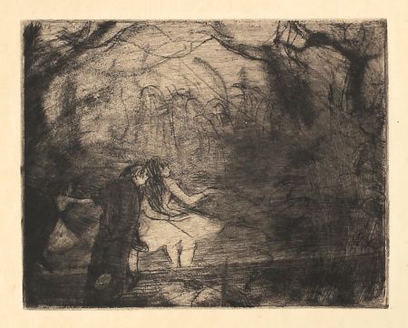 エッチングと　アクチアント Degas - Sur la scène 3