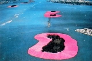 多数の Christo - Surrounded Islands, Biscayne Bay, Greater Miami, Florida, 1980-83