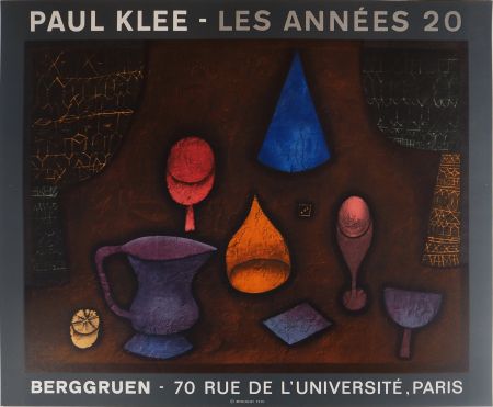 挿絵入り本 Klee - Table aux dés (les années 20)