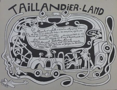 リトグラフ Taillandier - Taillendier Land
