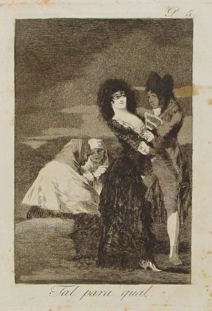 彫版 Goya - Tal para cual