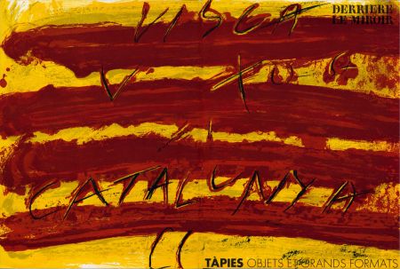 挿絵入り本 Tàpies - TAPIES : Objets et grands formats. DERRIÈRE LE MIROIR N° 200. 1972.