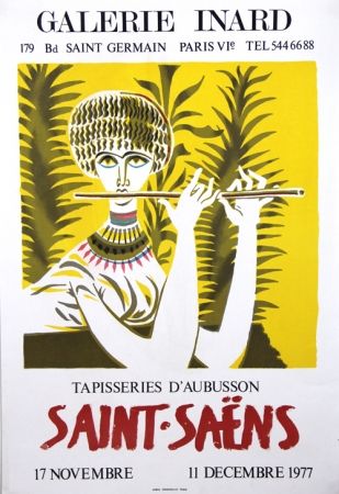 リトグラフ Saint Saens - Tapisseries D'Aubusson Galerie Inard 
