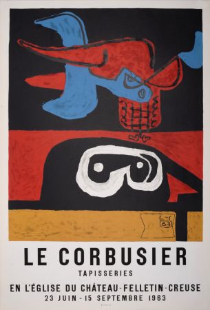 リトグラフ Le Corbusier - Tapisseries (en l'église de Château-Felletin-Creuse), 1963
