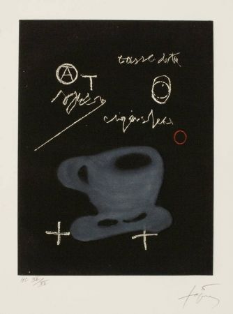 彫版 Tàpies - Tasse (Cup)