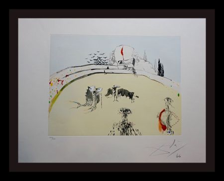 彫版 Dali - Tauramachi Surrealiste Bullfight with Drawer 