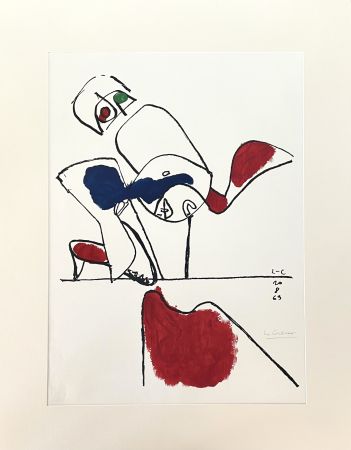 リトグラフ Le Corbusier - Taureau XVII