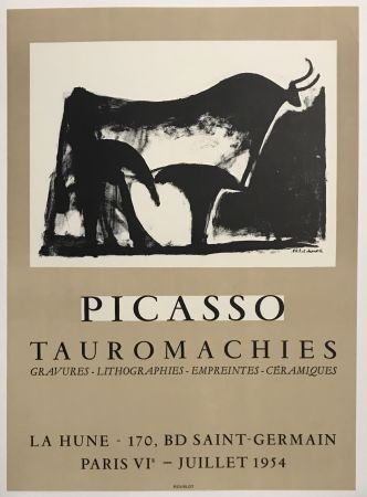 リトグラフ Picasso - Tauromachies