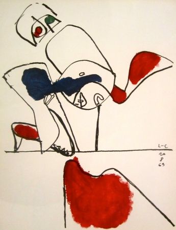 リトグラフ Le Corbusier - Taurus XVII