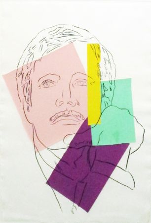 シルクスクリーン Warhol - Ted Turner