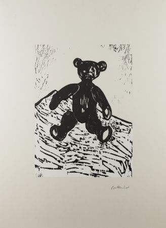 シルクスクリーン Balkenhol - Teddy
