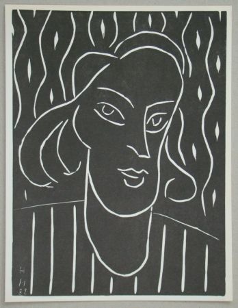 リノリウム彫版 Matisse - Teeny, 1938