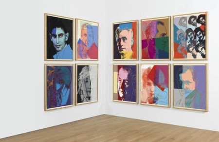 シルクスクリーン Warhol - Ten Portraits of Jews of the Twentieth Century Trial Proof (Full Suite)