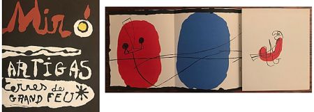 リトグラフ Miró - Terres de Grand Feu (1956)