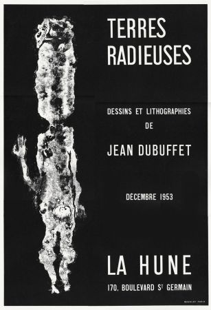 リトグラフ Dubuffet - Terres Radieuses