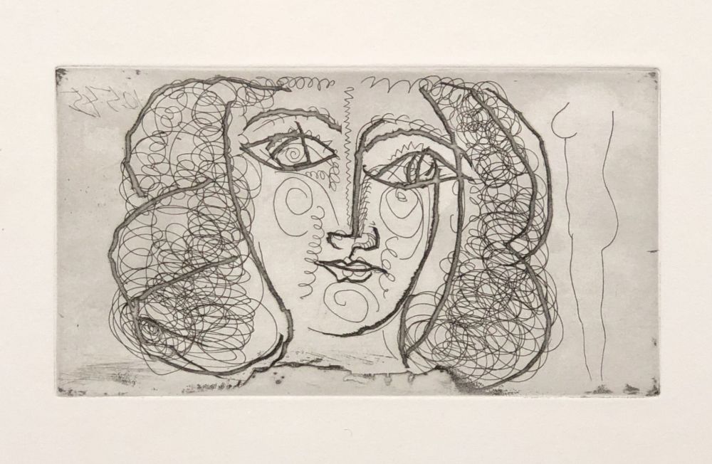 技術的なありません Picasso -  Tete de femme de face (Small)) 