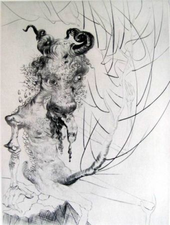 彫版 Dali - Tete de Veau (Calf's Head)
