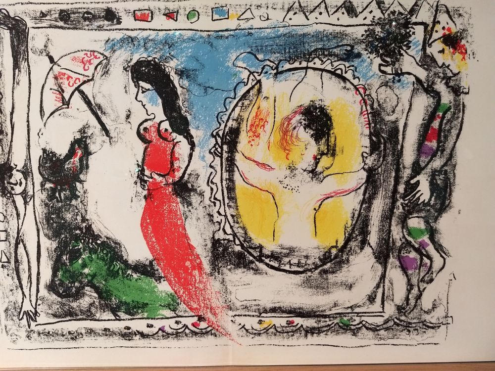 挿絵入り本 Chagall - Tete DLM 147