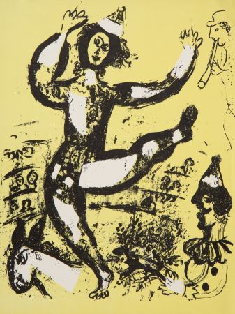 リトグラフ Chagall - The Circus