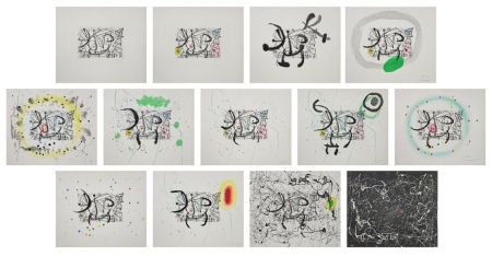 彫版 Miró - The Complete Set of 'Fissures'