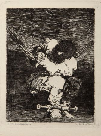 彫版 Goya - The Custody is as Barbarous as The Crime