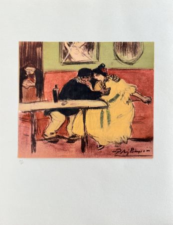 リトグラフ Picasso - The Divan